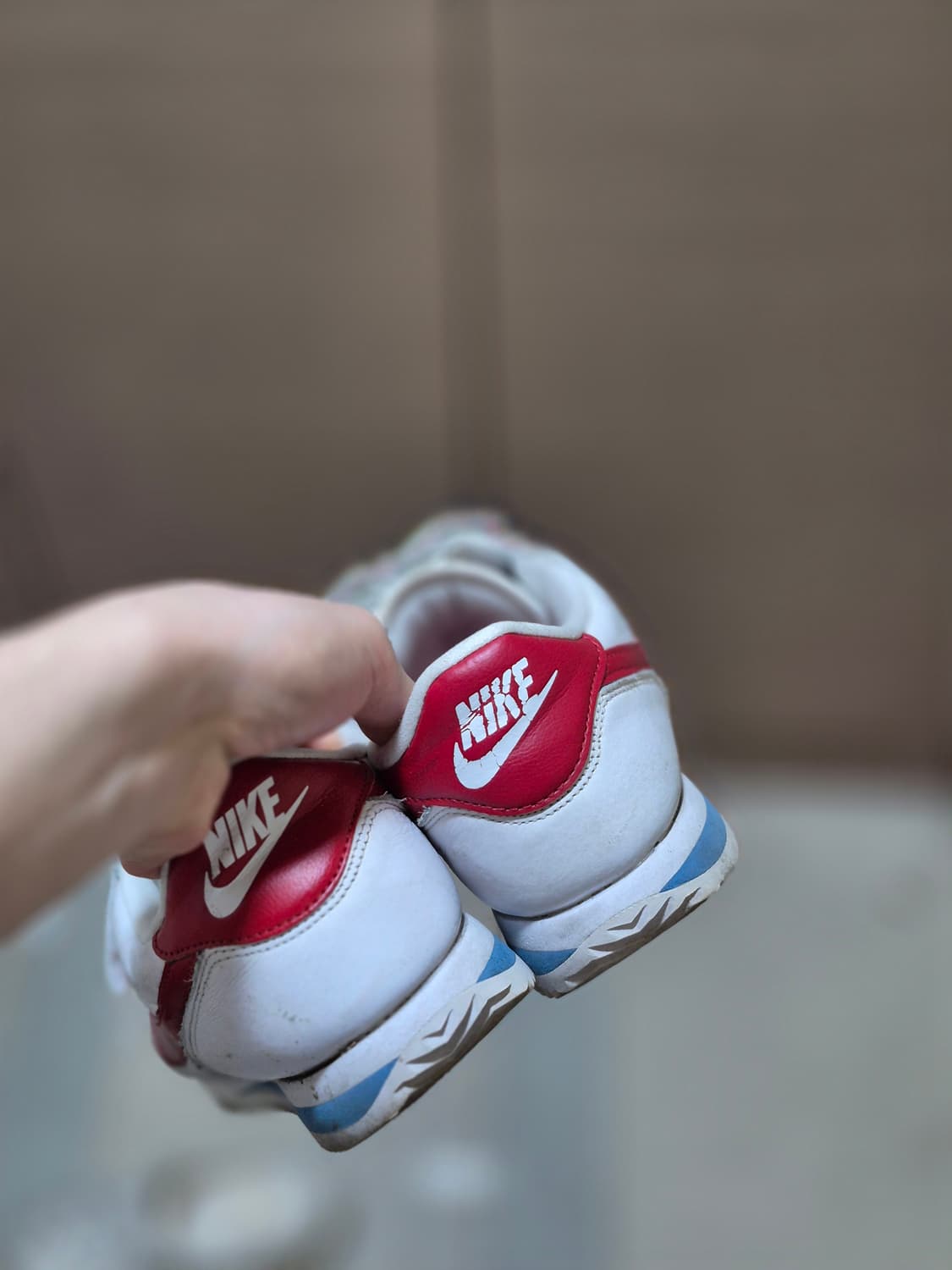 나이키 코르테즈 화이트 바시티블루 상품이미지3