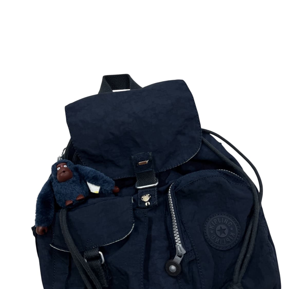키플링 빈티지 복조리 모리걸 Y2K 포켓 미니백팩 가방 네이비 블루 상품이미지3