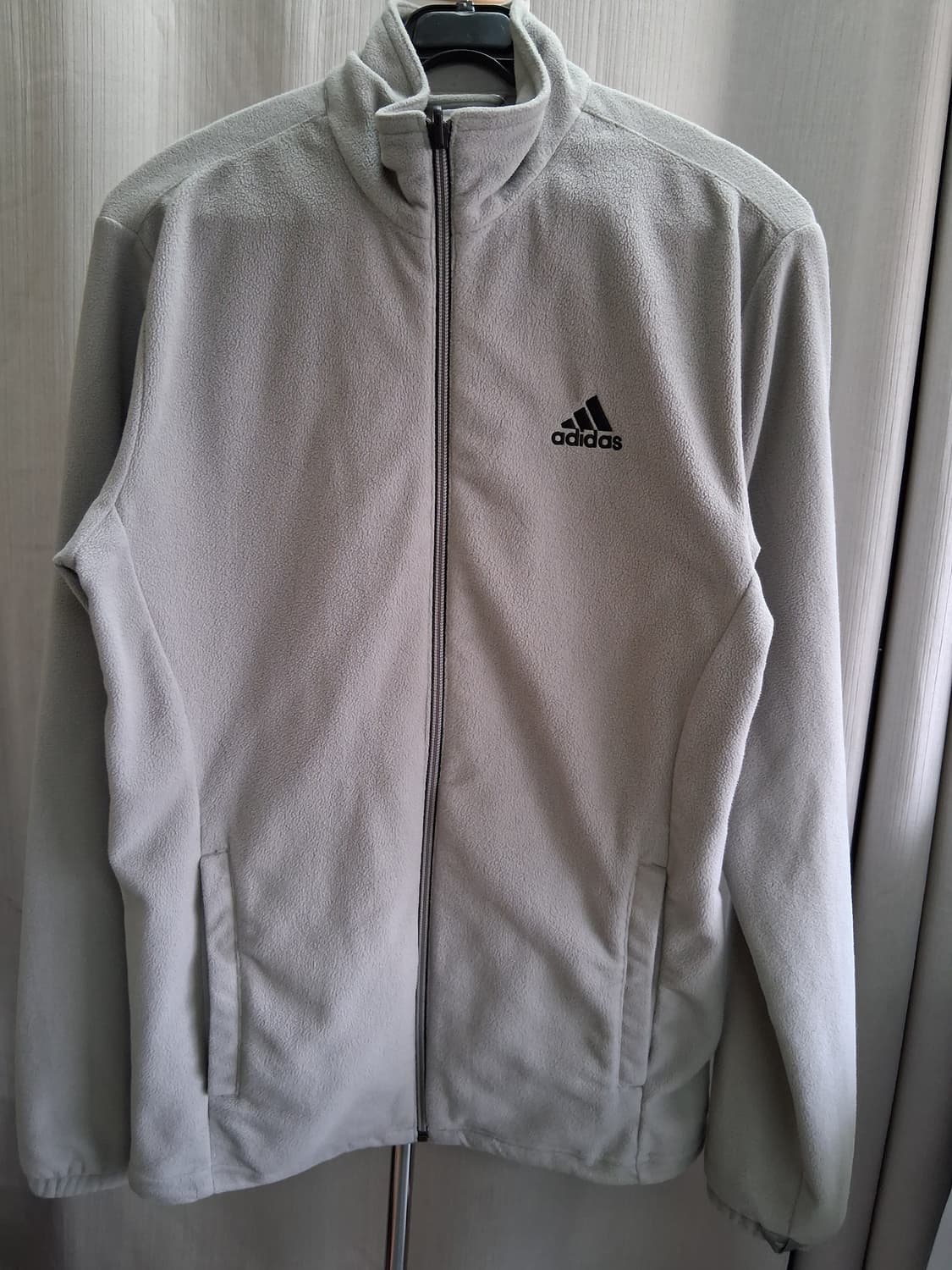 아디다스 플리스 남성 90 자켓 그레이#미착용 상품이미지1