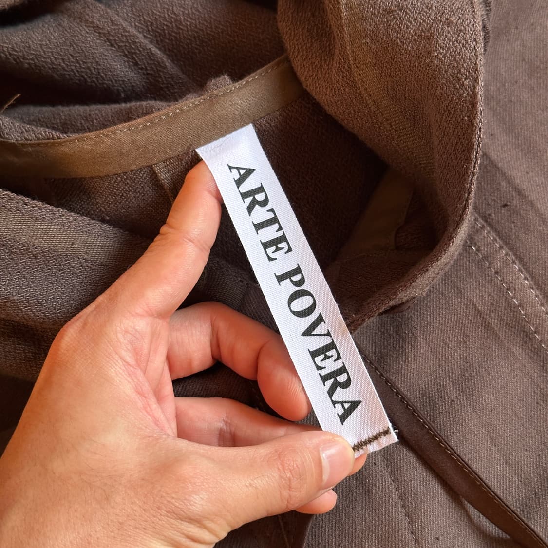 Arte povera military mix hoodie jacket 상품이미지8