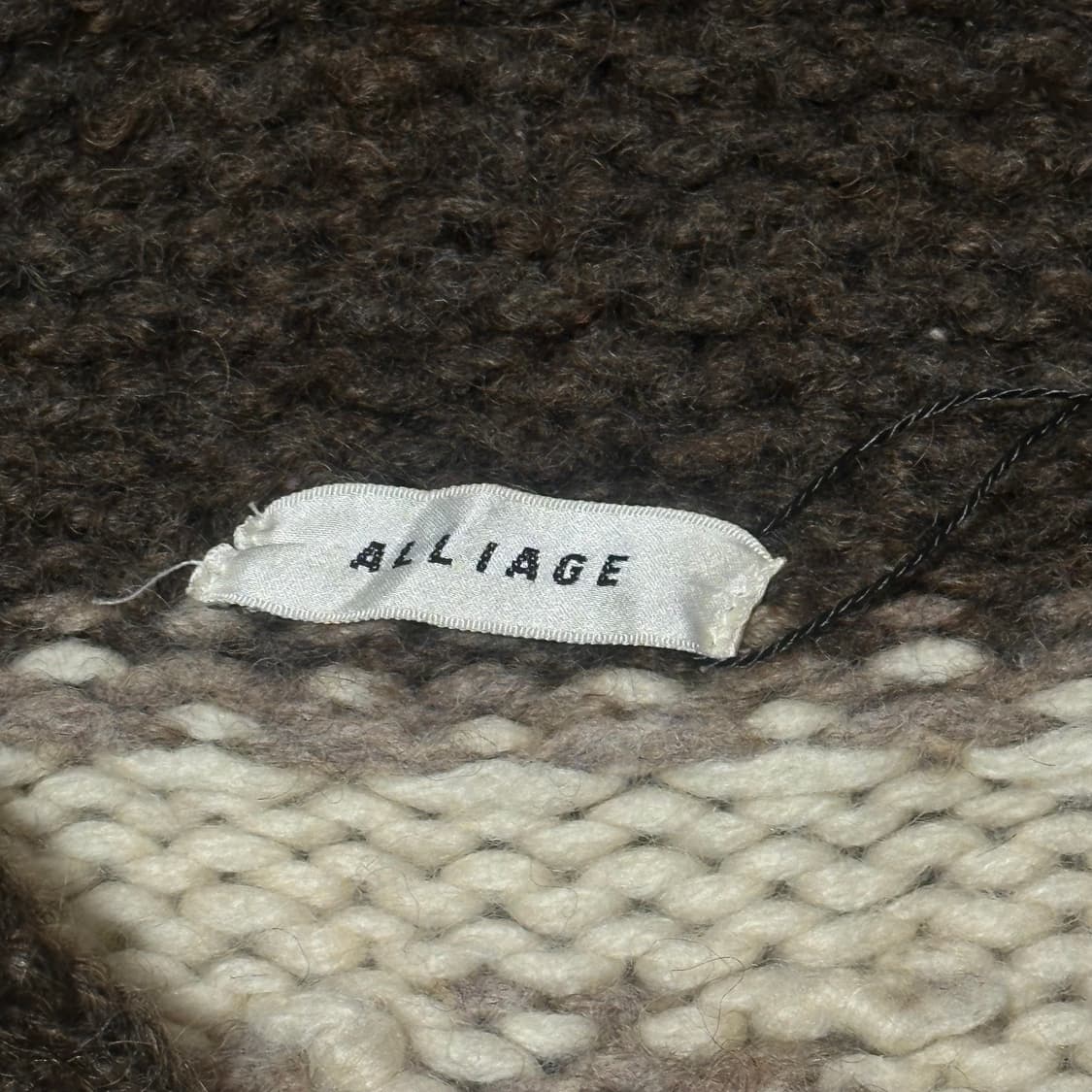 JPN 코위찬 니트 집업 상품이미지4