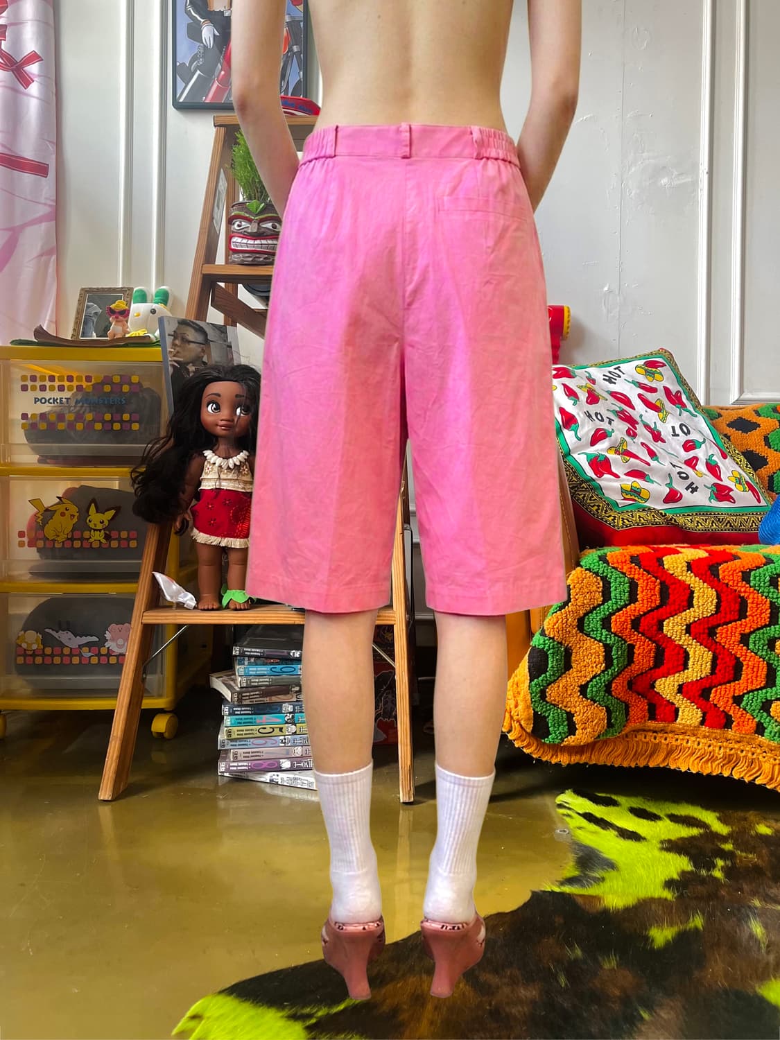1990s DIOR Sports Archive Pink Shorts 상품이미지2