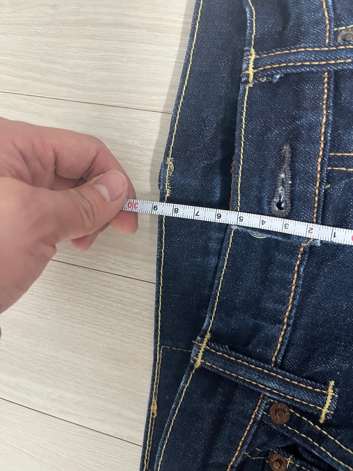 리바이스 511 슬림 다크 인디고 데님 W32 L32 상품이미지7