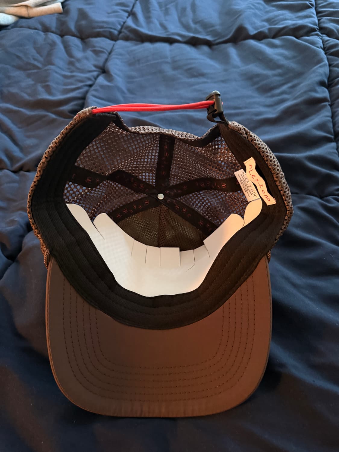 [OS] 알렉스 조노 아이 디그 러닝 트러커 햇 OG 브라운 상품이미지2