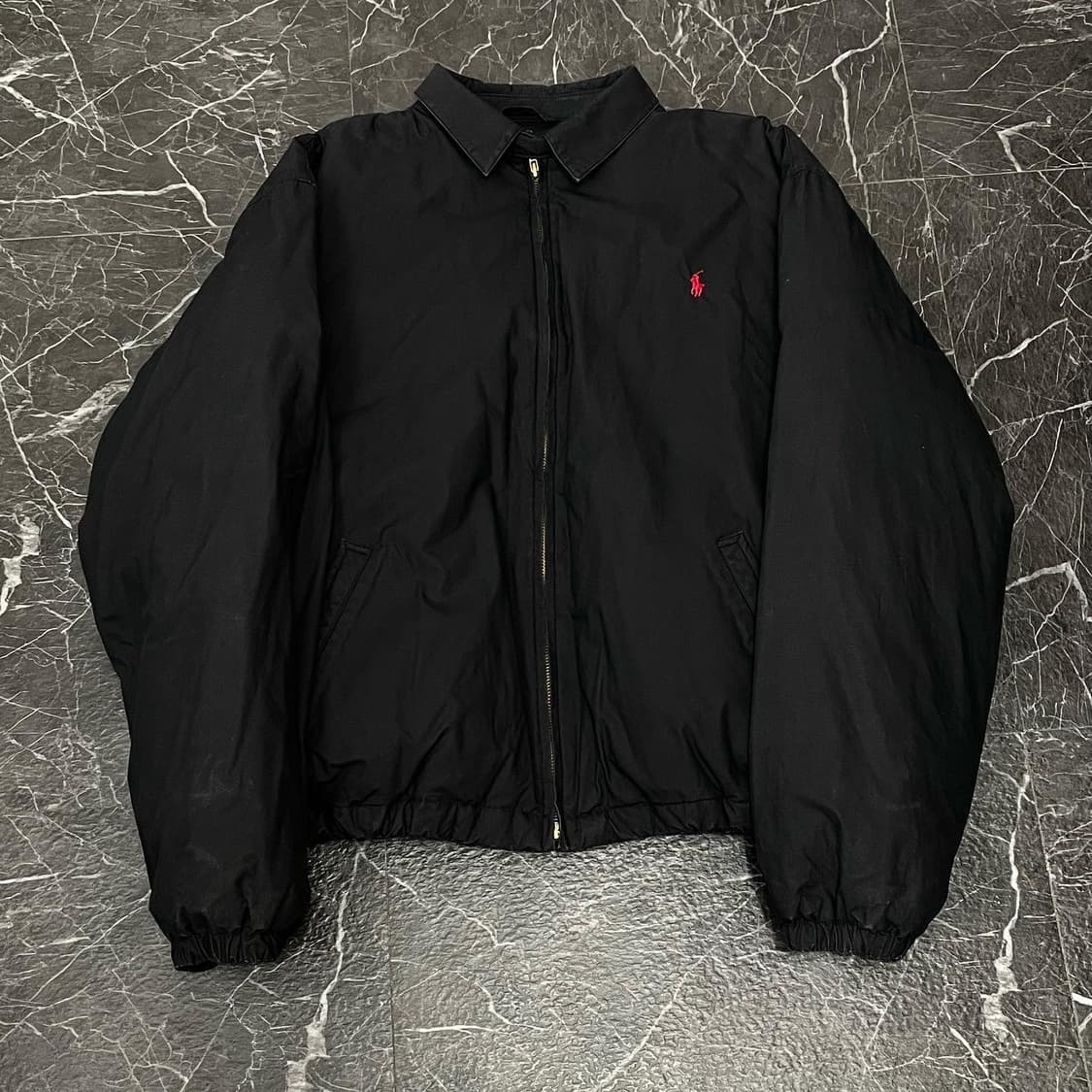 L(XL) 폴로 패디드 누빔 폴리쉘 스윙톱 자켓 상품이미지4