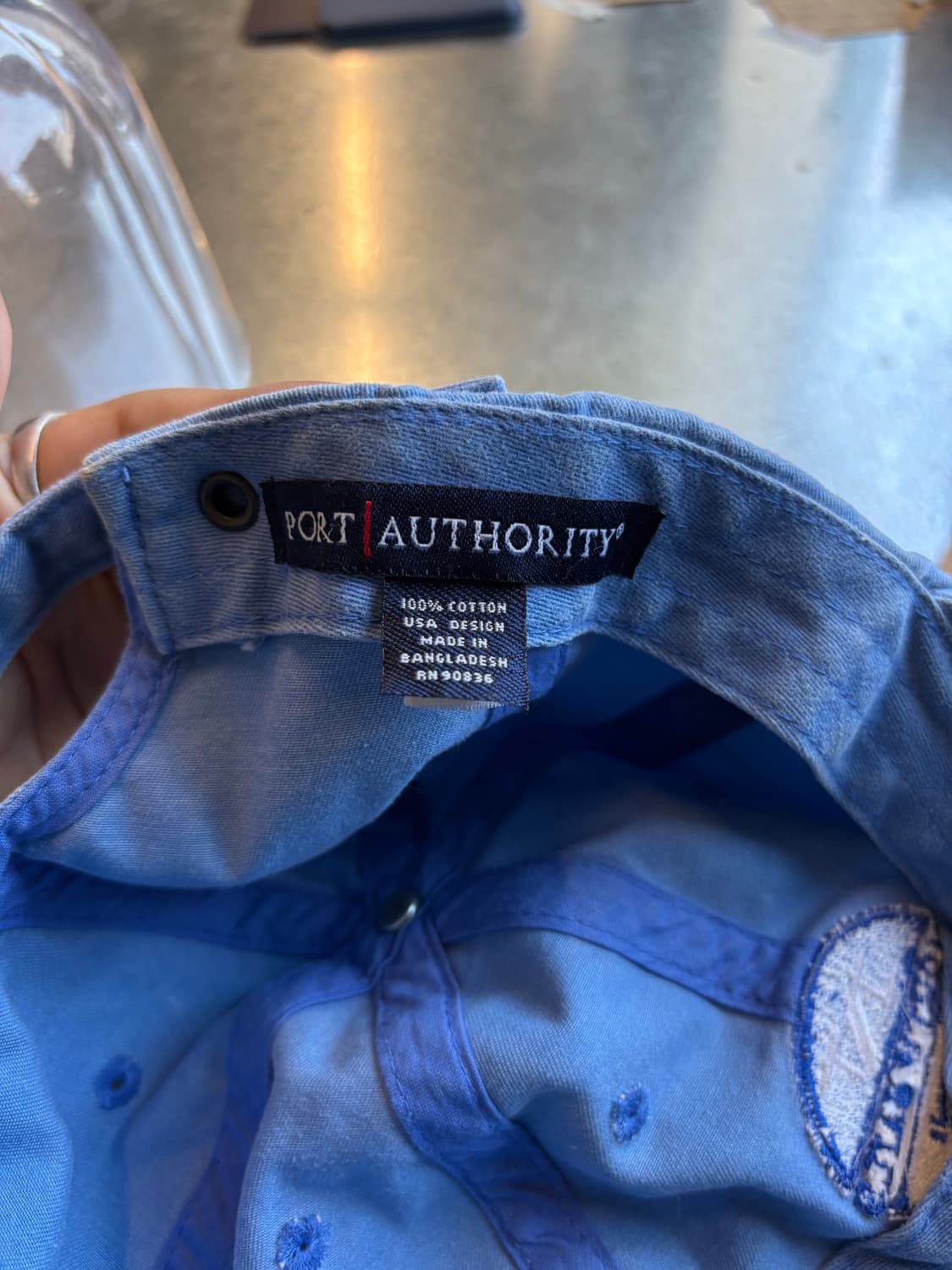 PORT AUTHORITY 워싱 빈티지 캡 상품이미지5