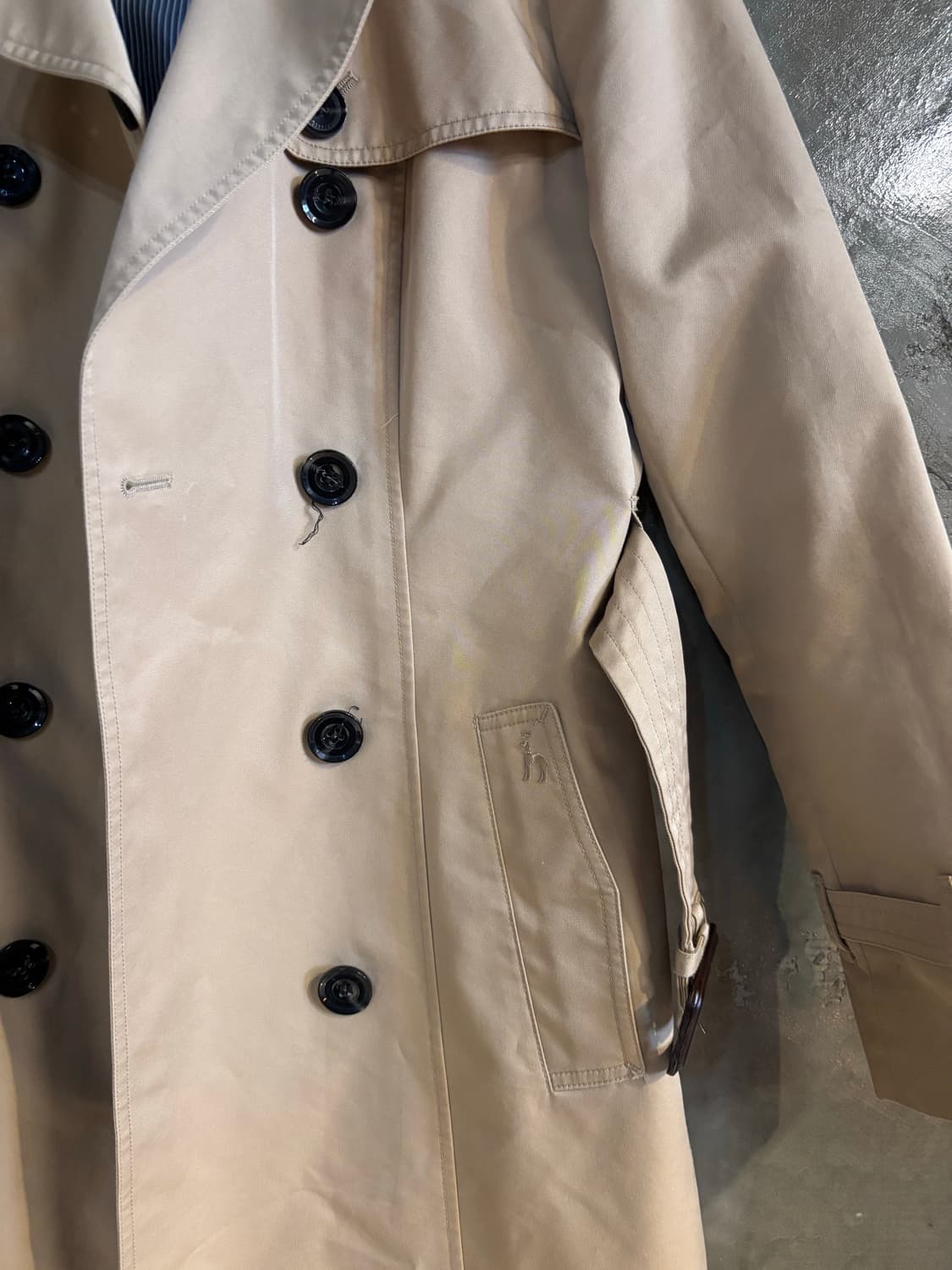 헤지스 트렌치코트 s 상품이미지5