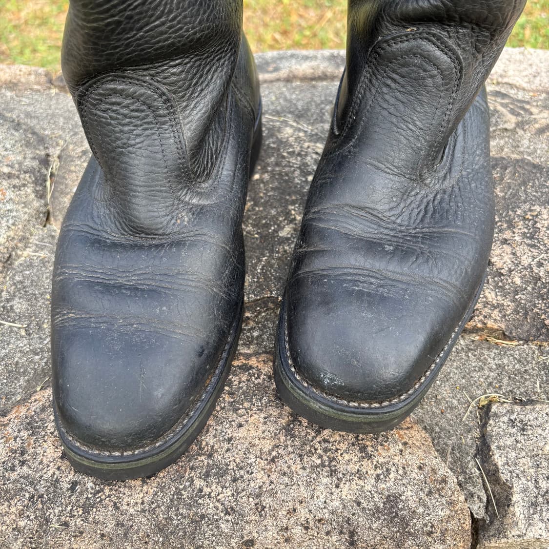 굿이어 Goodyear 블랙 플레인 웨스턴 부츠 상품이미지6