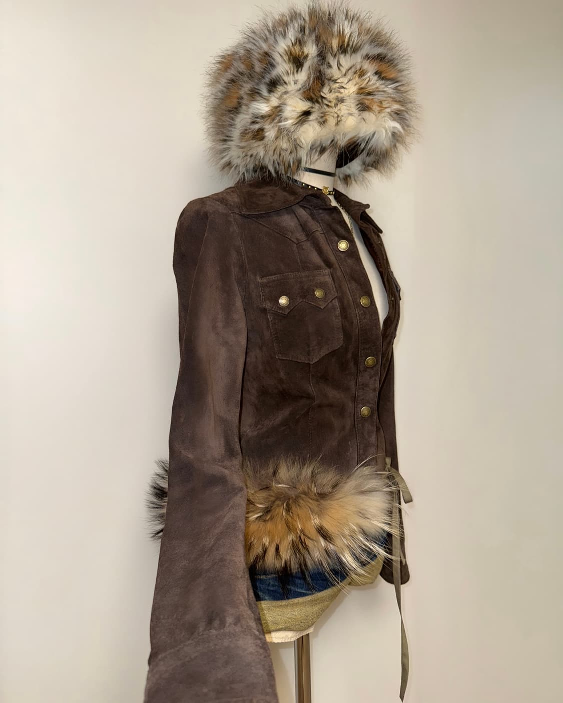 Cecil McBee 웨스턴 브라운 셔츠 상품이미지3