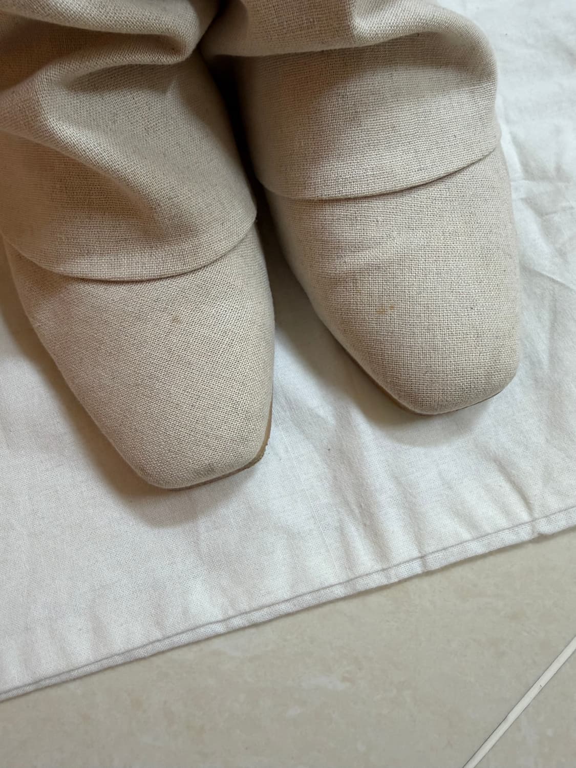 쓰리투에이티 린넨 윙클 부츠 상품이미지4