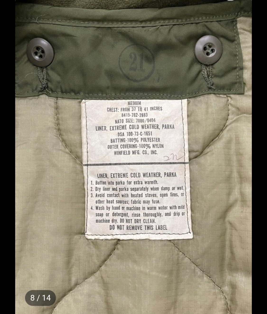 피쉬테일 개파카 오리지널 상품이미지7