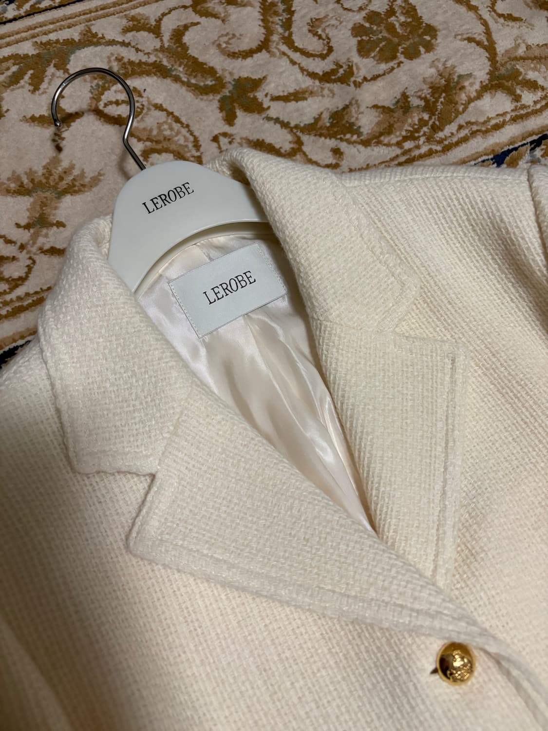 르로브 클래식 트위드 자켓  상품이미지7