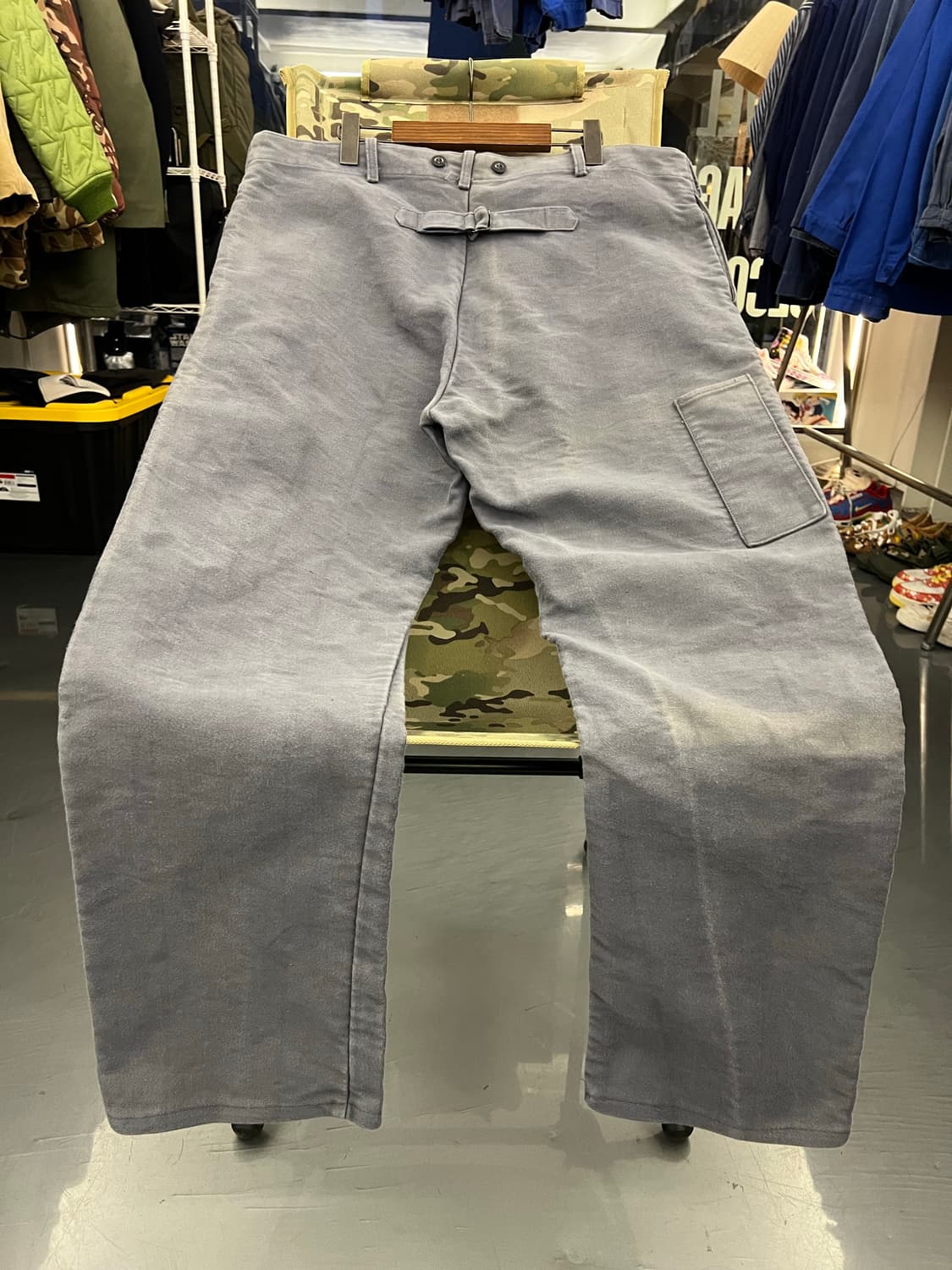 SUN FADED VINTAGE MOLESKIN 그레이몰스킨워크팬츠 상품이미지8