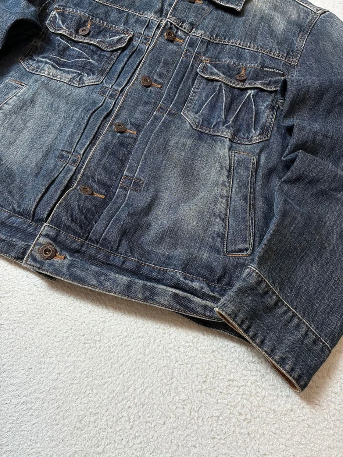 게스 Guess 00's Y2K 워시드 데님 자켓 PN7431 상품이미지4