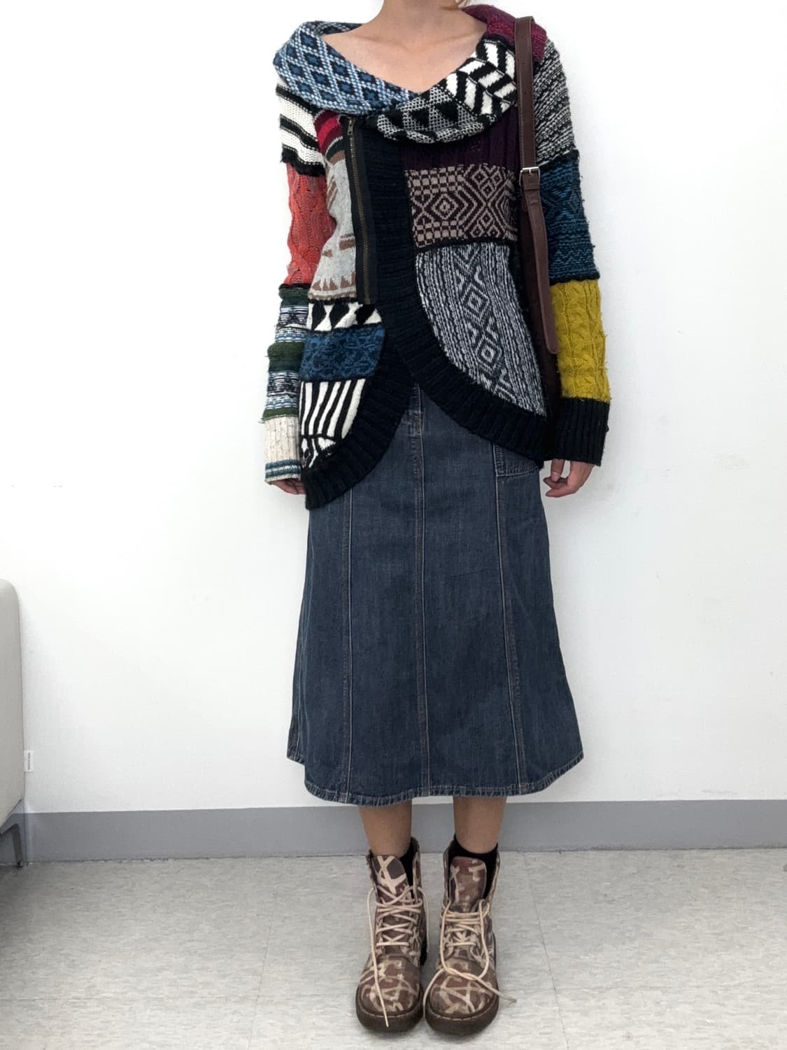 빈티지 데님 스커트 상품이미지2