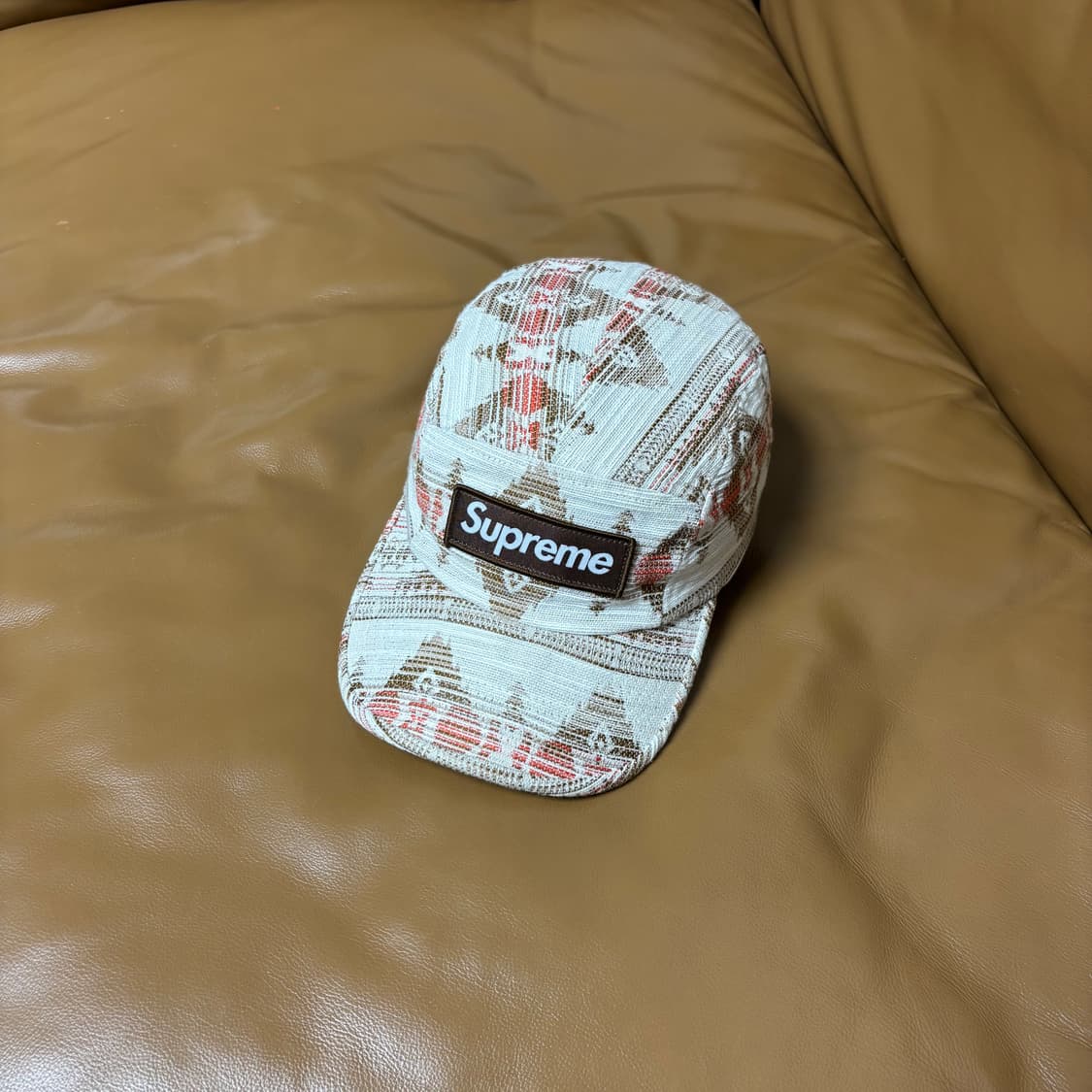 Supreme 슈프림 나바호 탄 캠프캡 모자 (Nabajo Tan) 상품이미지1