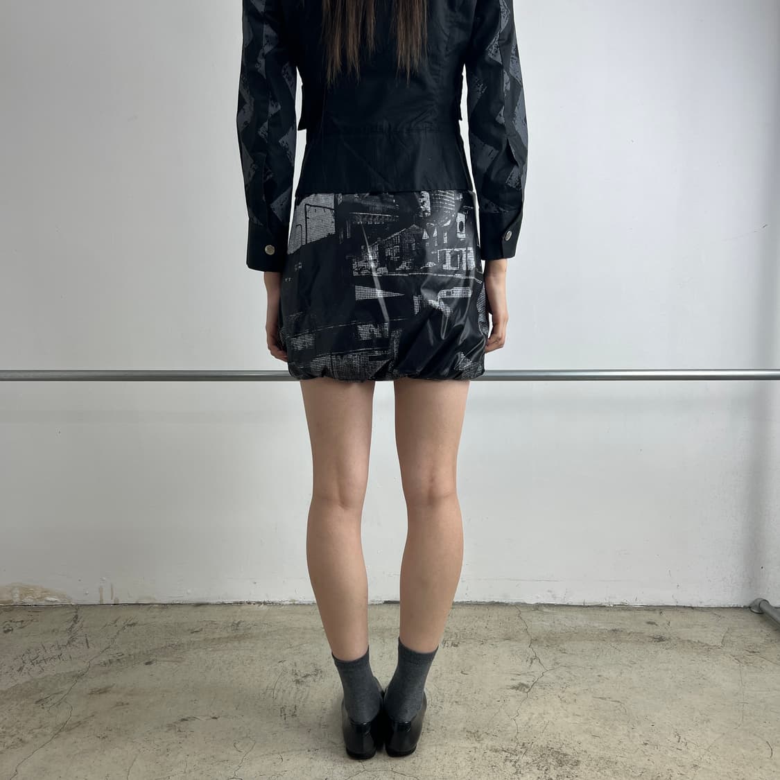 알렉산더 맥퀸 나일론 본디지 스커트 상품이미지4