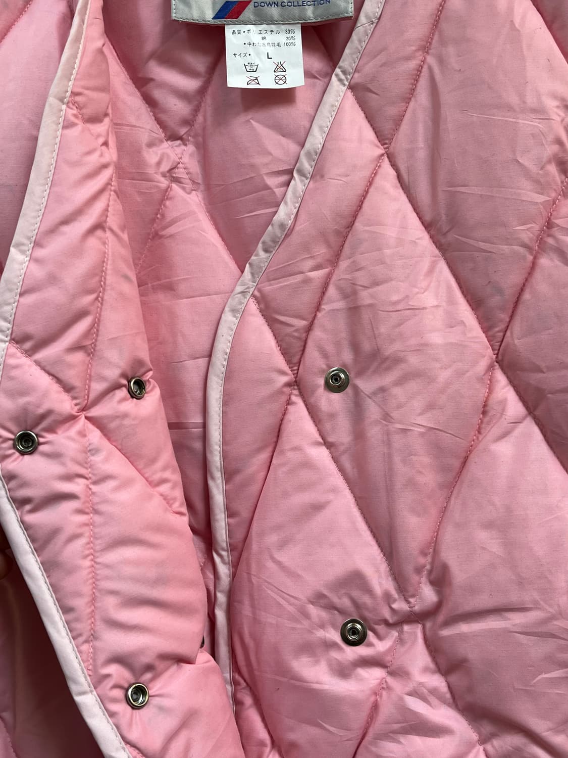 Canadian Goose 핑크 퀼팅 롱 베스트 패딩 L 상품이미지5