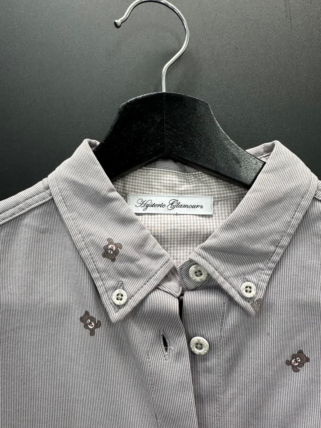 히스테릭글래머 퍽베어 포켓 셔츠 상품이미지6