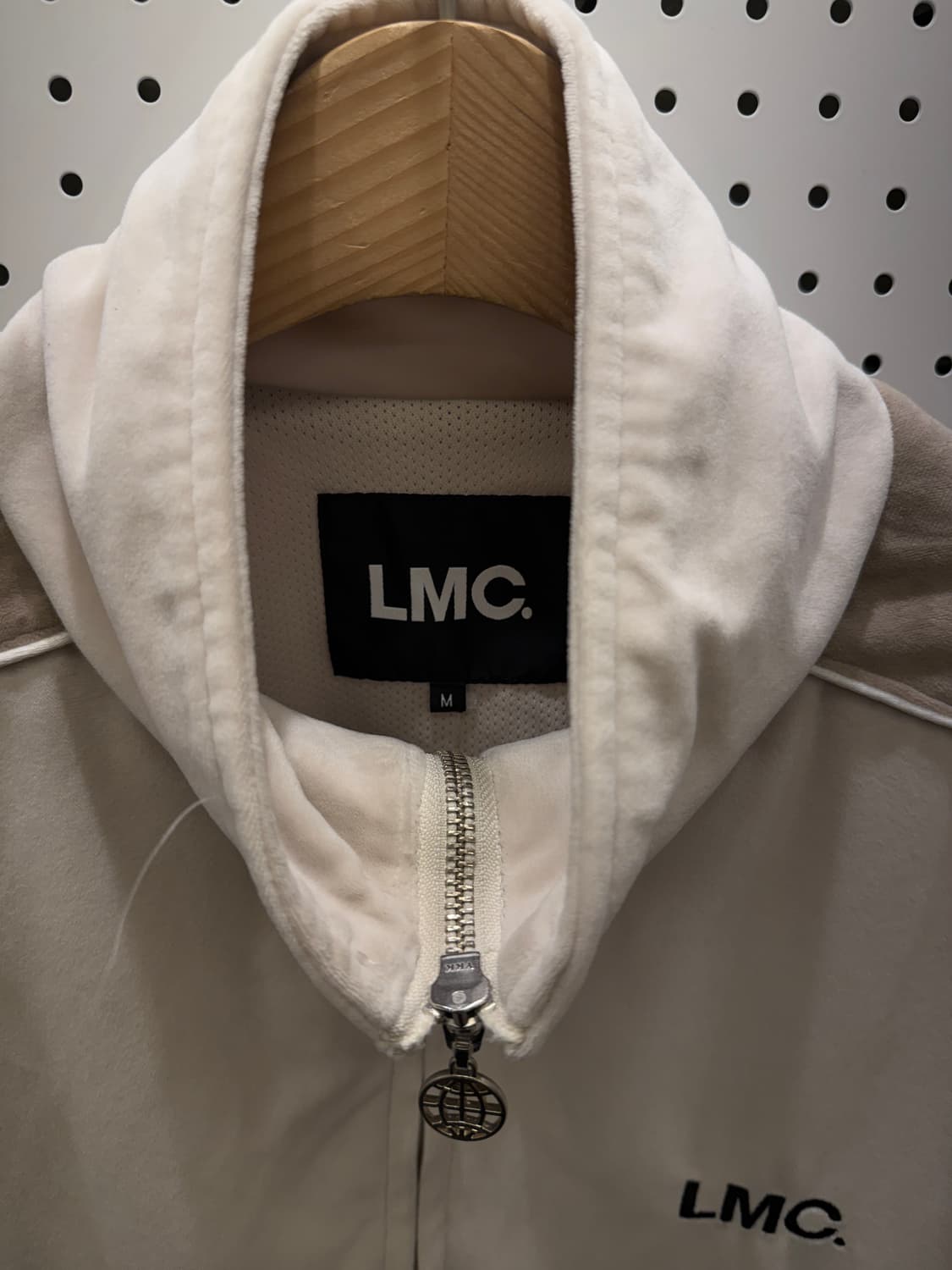 LMC 박시핏 벨벳 트랙탑 져지 U39 상품이미지4