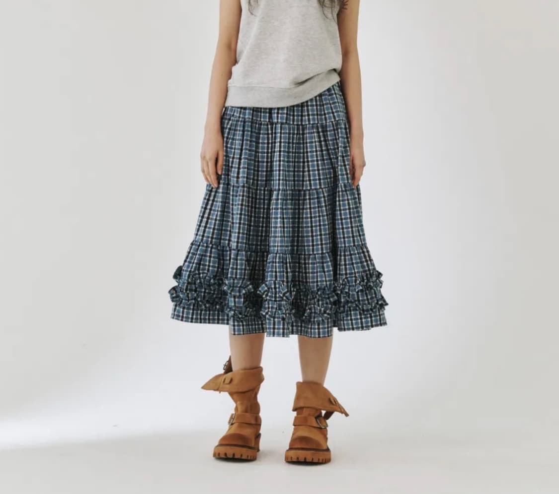 플리즈프로젝트 프릴 스커트 상품이미지2