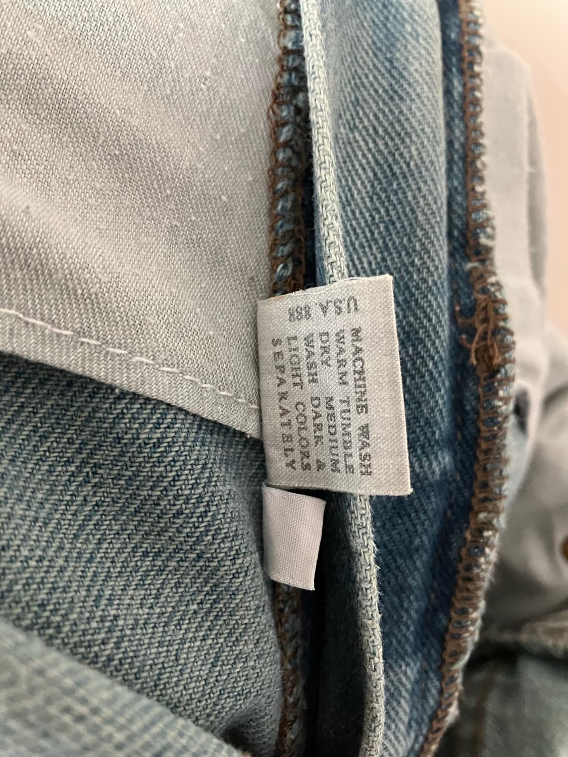 Lee 청바지 USA 데님 (34인치, 기장 수선 30인치) 상품이미지7