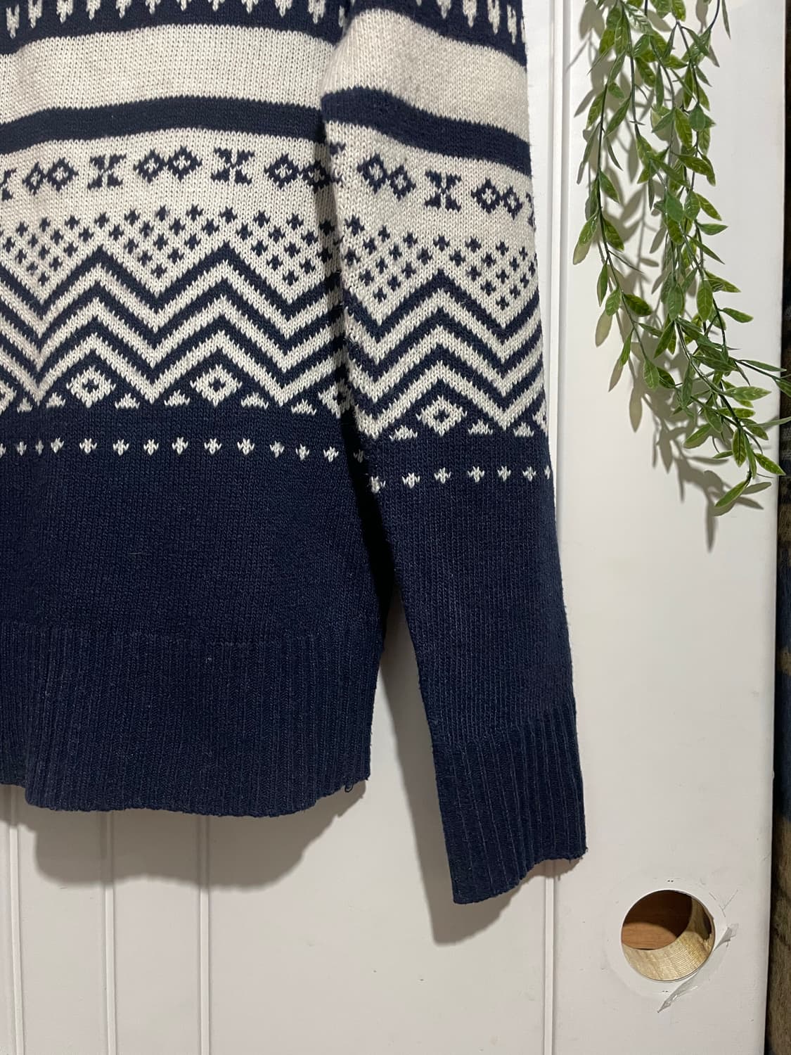 vtg 페어아일 라운드 니트 상품이미지4