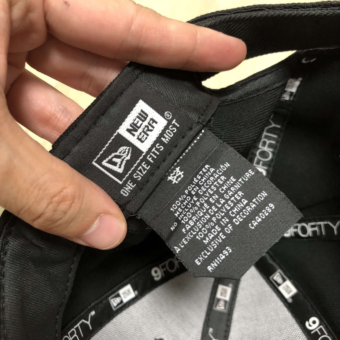 (ONE SIZE) 뉴에라 9FORTY 샌프란시스코 자이언츠 볼캡 모자 상품이미지7