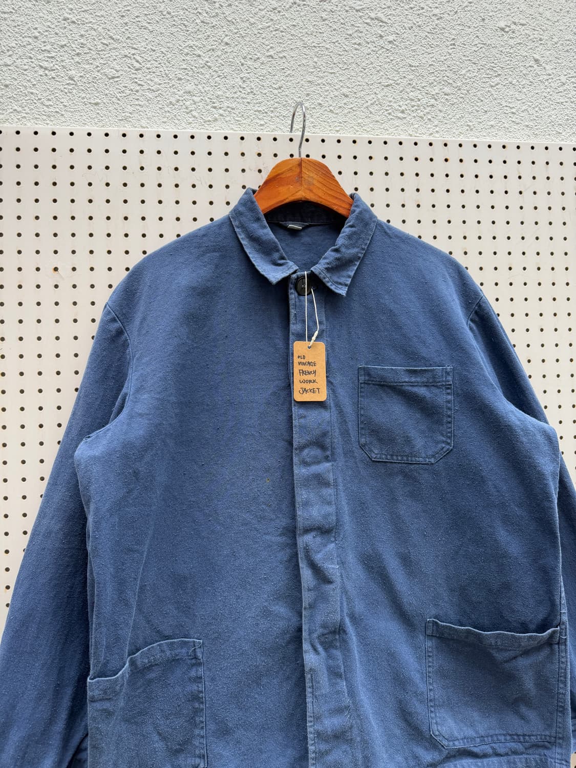 OLD VINTAGE HAIRY WASHED 빈티지 프렌치워크자켓 상품이미지6