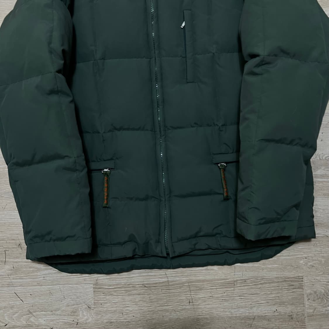 에어워크 아웃도어 후드 패딩 점퍼 [카키] M/95 상품이미지3