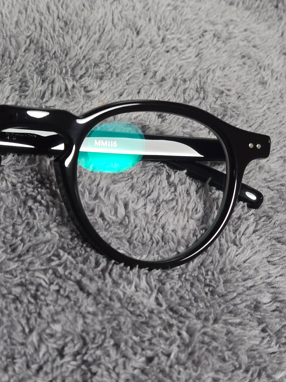 젠틀몬스터 마르지엘라 mm116 블랙 안경 상품이미지3