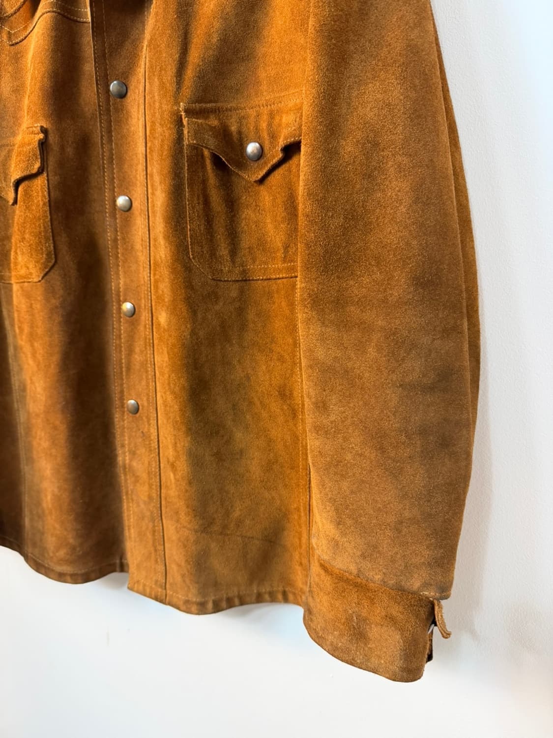 70s 빈티지 빅토리아 레더 웨스턴 스웨이드 자켓 상품이미지3