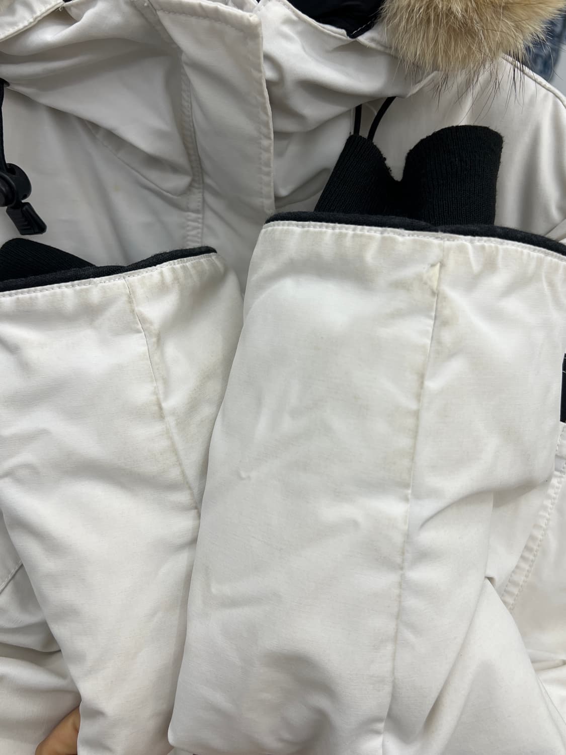 캐나다구스 익스페디션 파카 화이트 / 우먼 L 상품이미지8