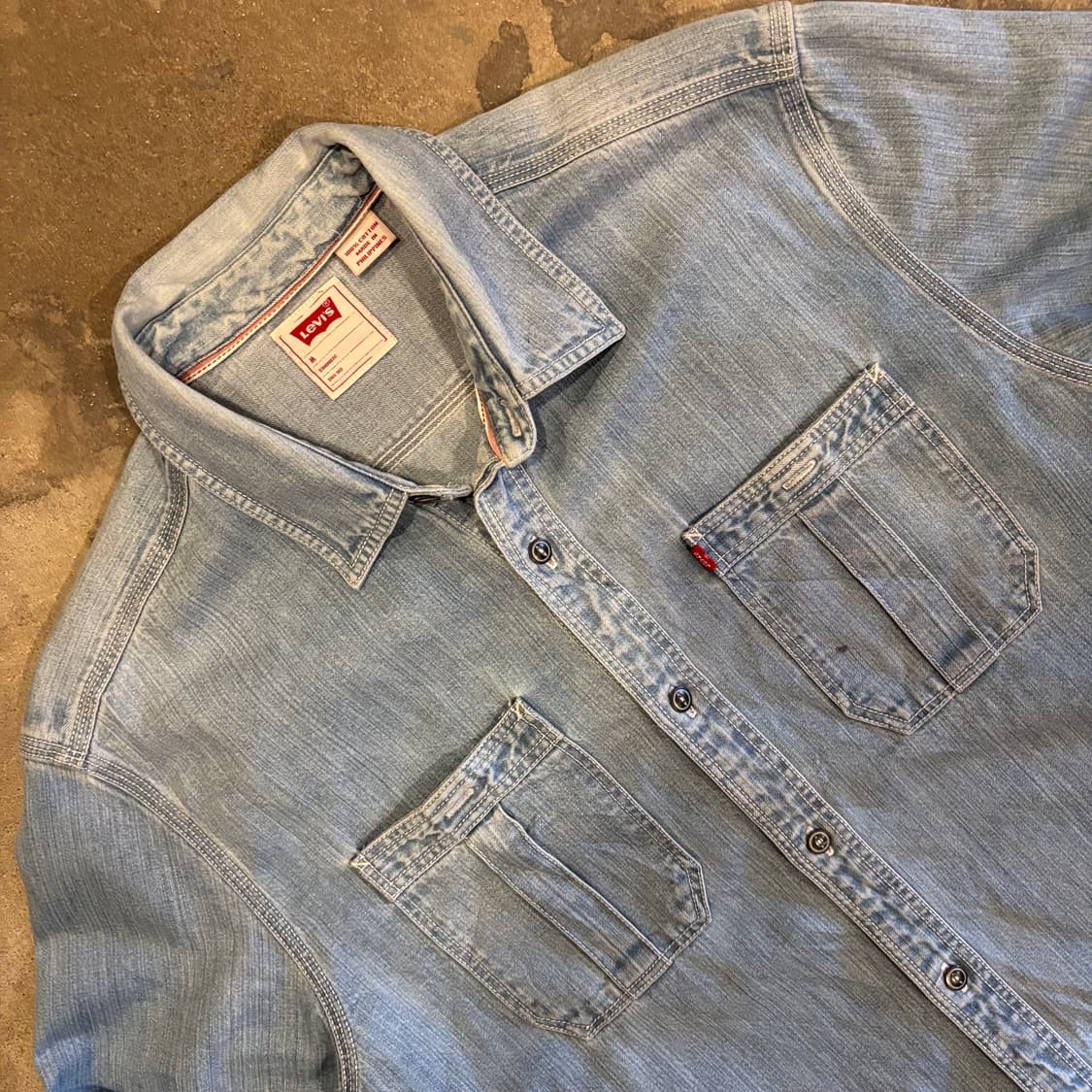 리바이스 워크 셔츠 상품이미지4