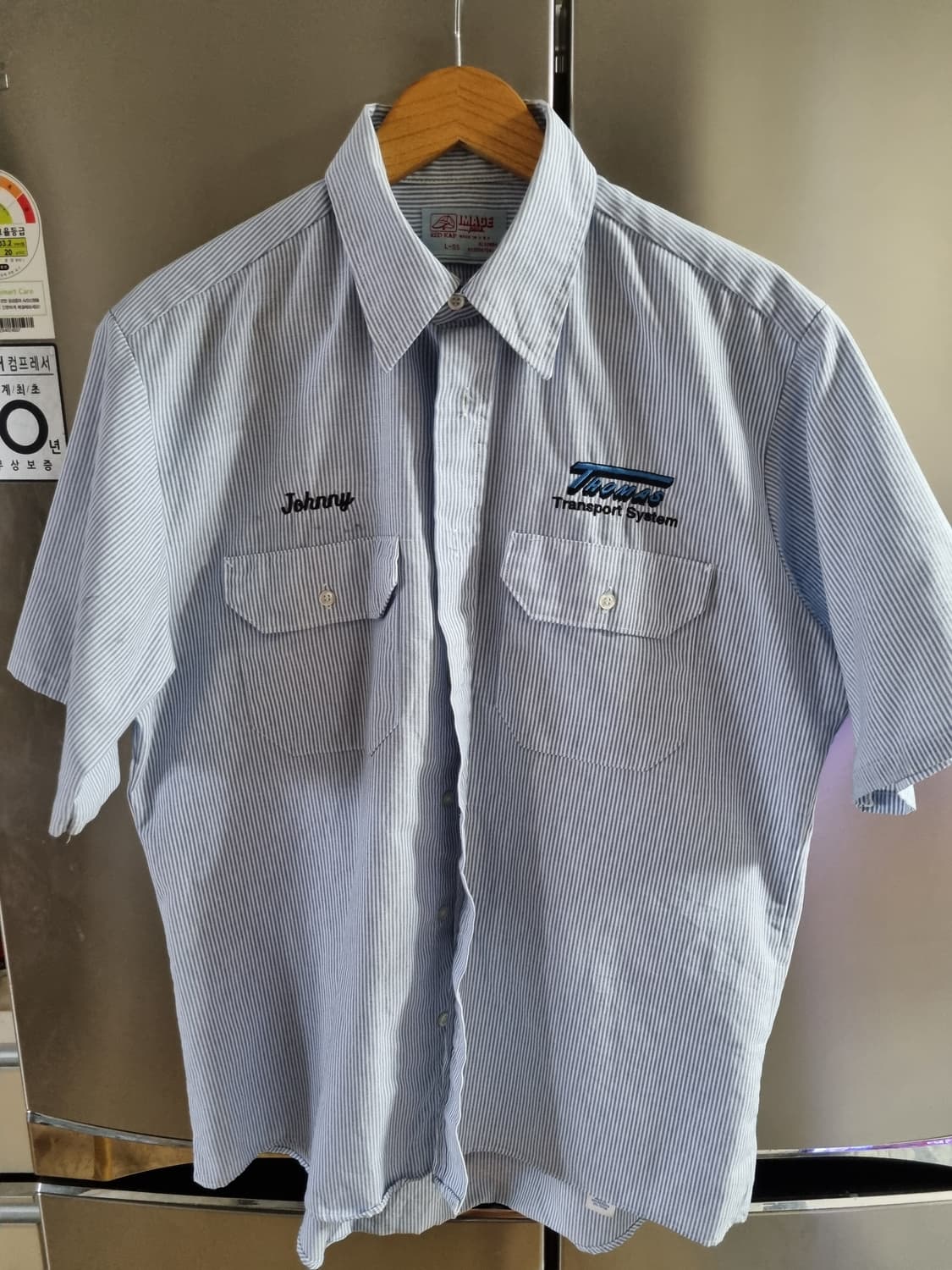 Johnny Stripe Work Shirt  상품이미지1