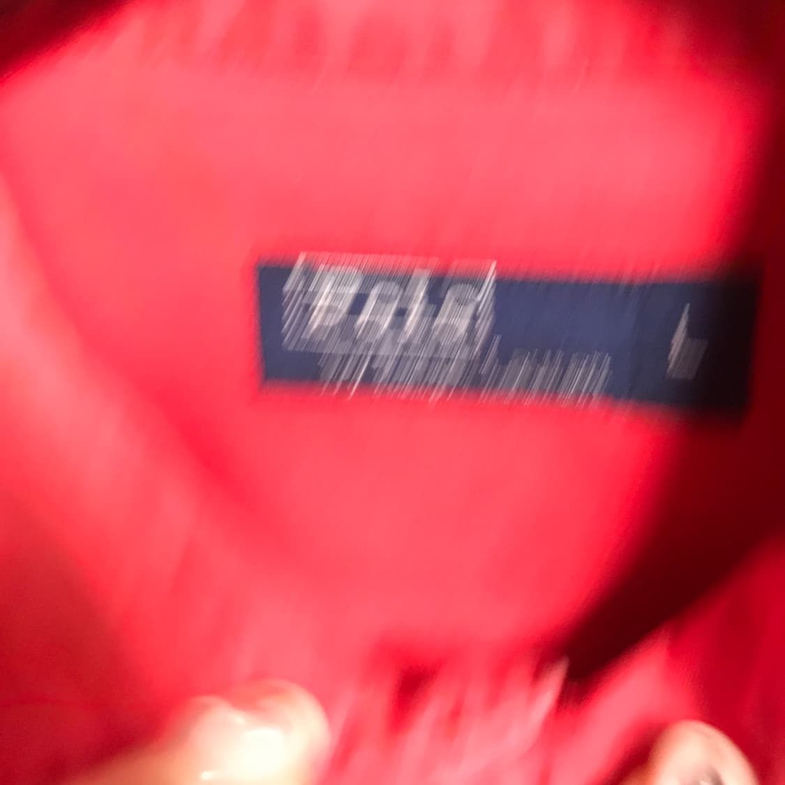 폴로 랄프로렌 레드 셔츠 L 상품이미지5