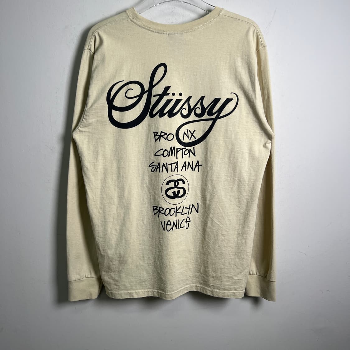 Stussy 스투시 월드투어 롱슬리브 티셔츠 M 상품이미지6