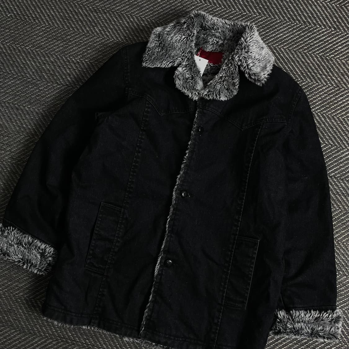 리바이스 레드탭 워크 쉐르파 자켓 블랙y 3644 상품이미지1