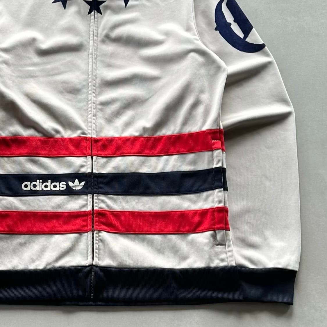 [L]아디다스 희귀 스타 스트라이프 트랙탑 져지 상품이미지4