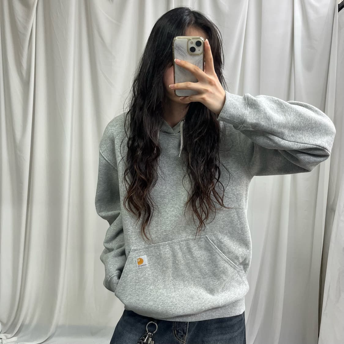 Car hartt gray hoody 상품이미지1