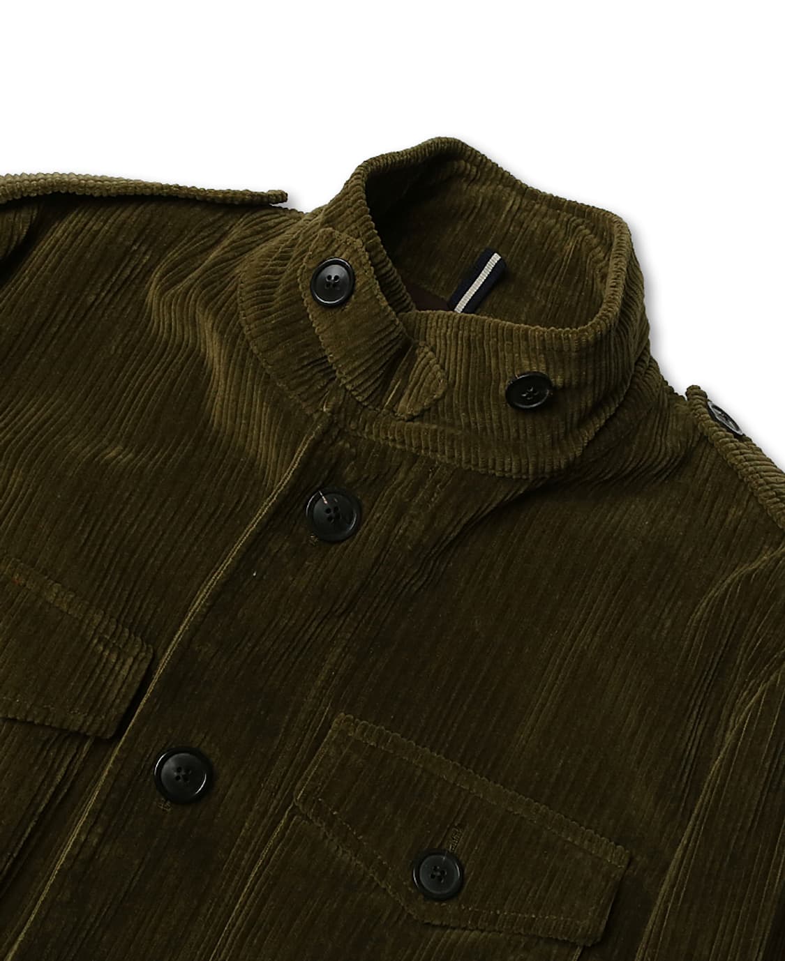 라르디니 [Lardini] 코듀로이 쑥 컬러 이태리 필드 자켓 상품이미지2