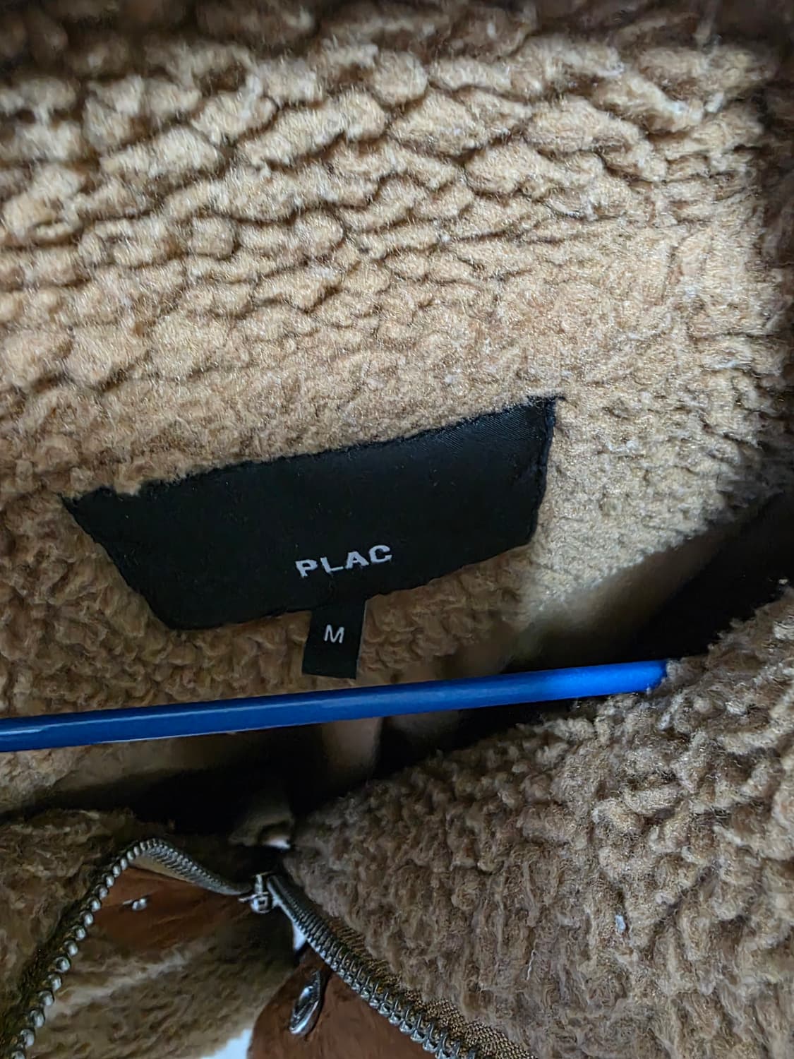 Zara 브라운 플리스집업 Size M 상품이미지3