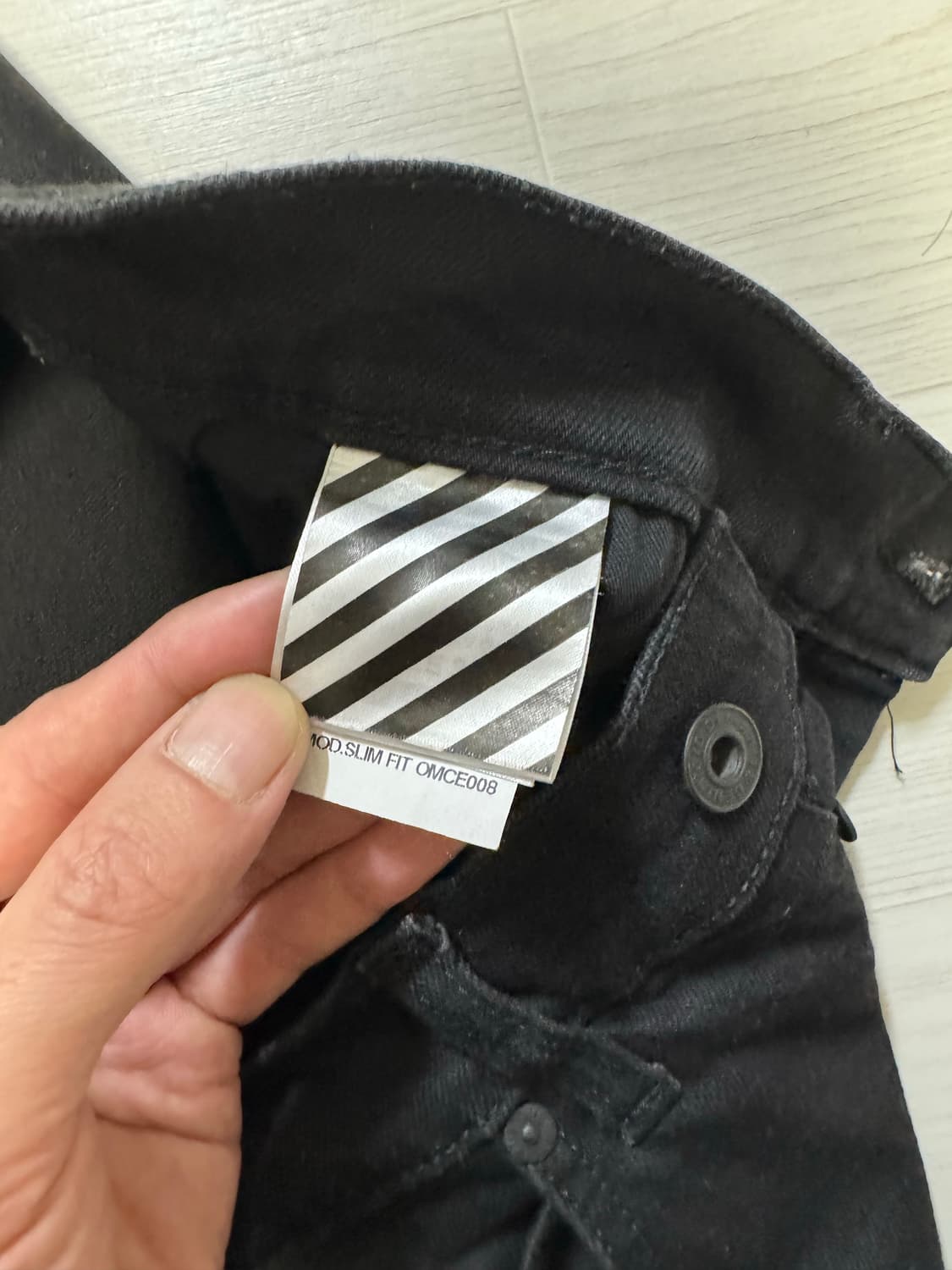 오프화이트 코튼팬츠 31 상품이미지4