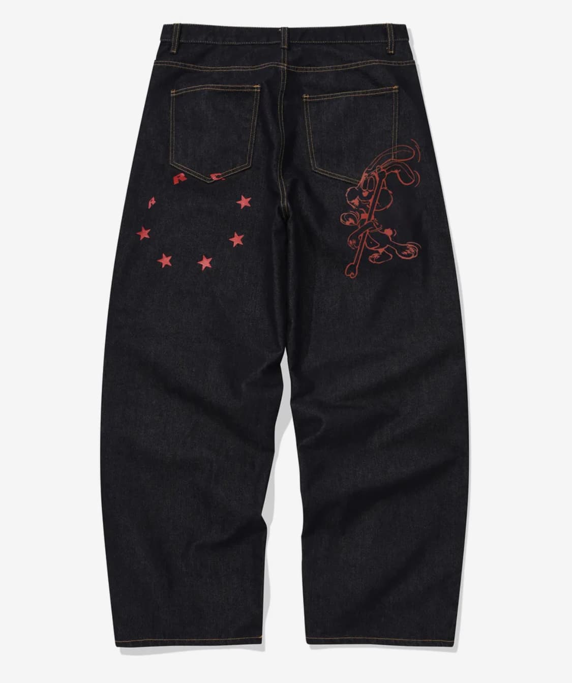 LIL RABBIT DENIM [INDIGO BLACK 상품이미지3