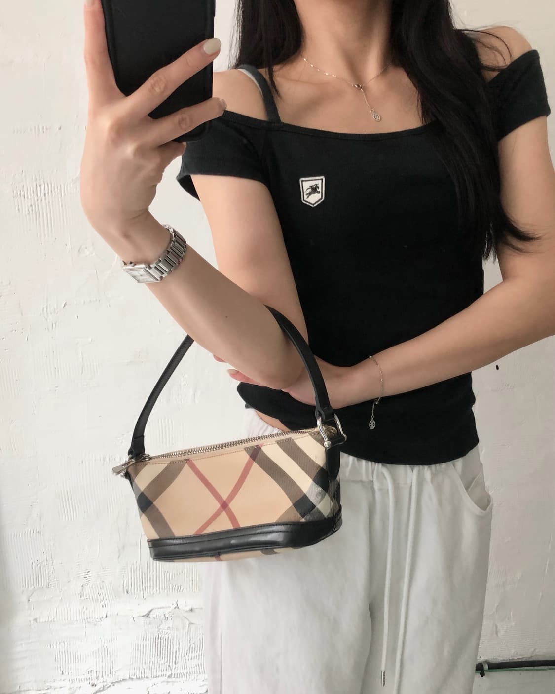 Burberry 버버리 노바체크 핸드백 상품이미지2