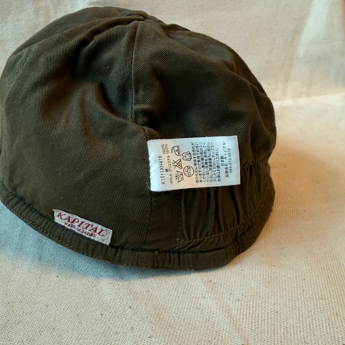 캐피탈 리버시블 퀼팅 밴딩 캡 상품이미지7