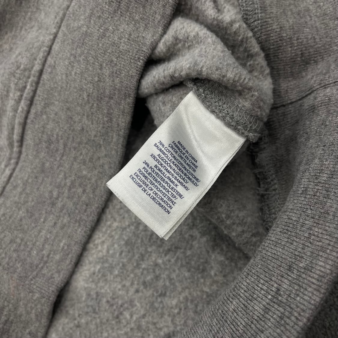 XL 폴로 랄프로렌 회색 하프집업 상품이미지5