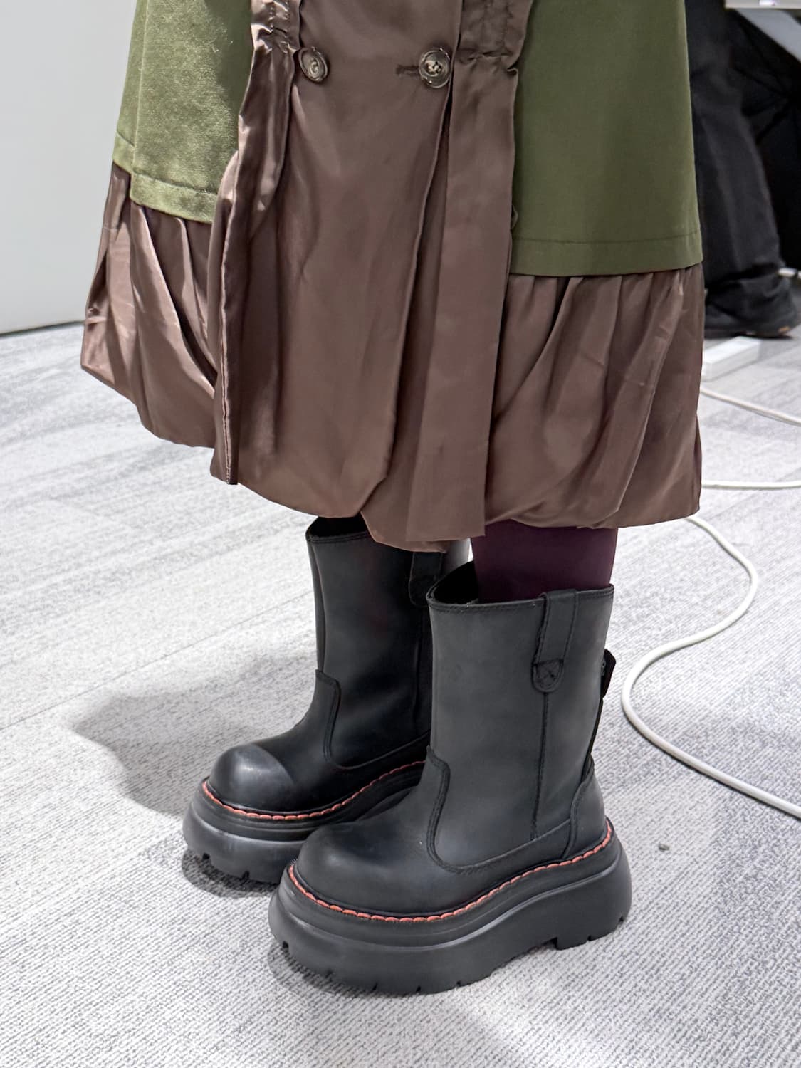 R13 청키 워크부츠 230 상품이미지5