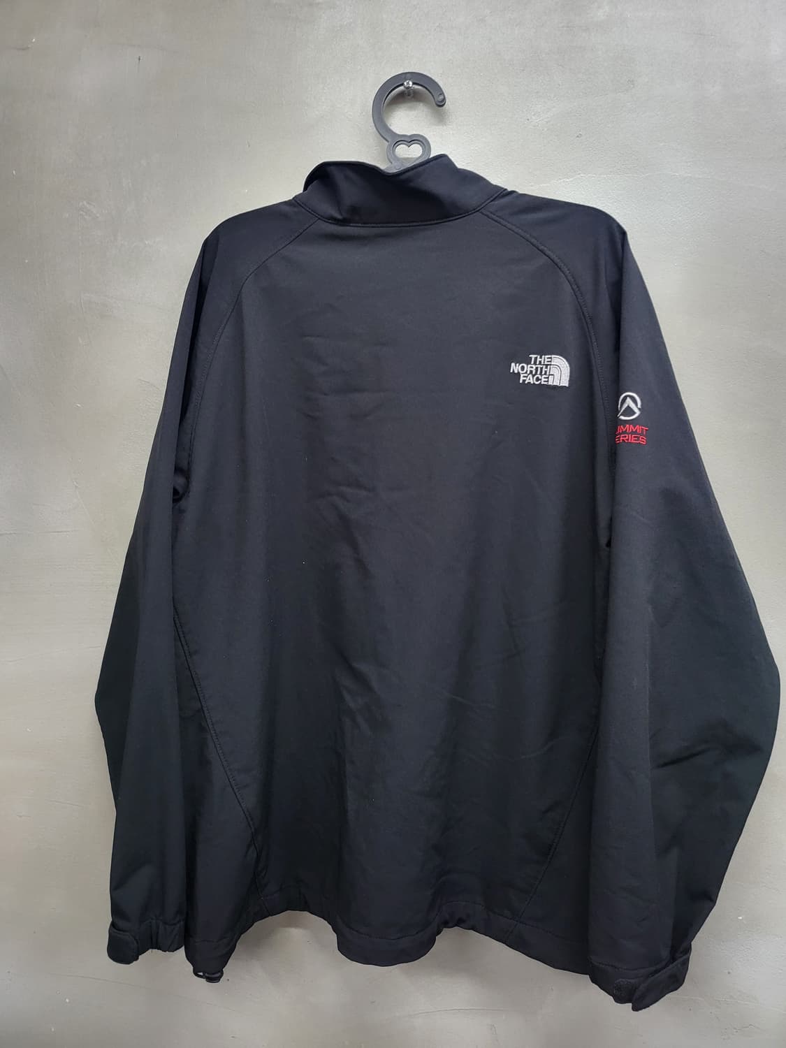 노스페이스 블랙 바람막이 자켓100 가슴.55 기장70 상품이미지4