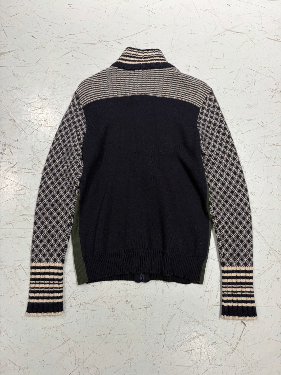 Moschino Jeans 집업 니트 네이비 자켓  상품이미지6